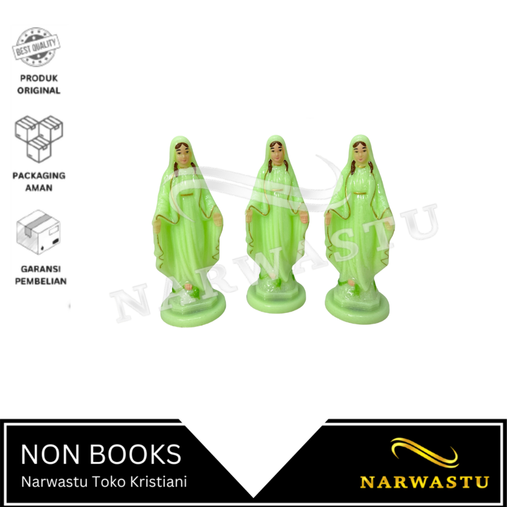 NARWASTU - Patung Bunda Maria Fosfor 10 Cm - VLT130