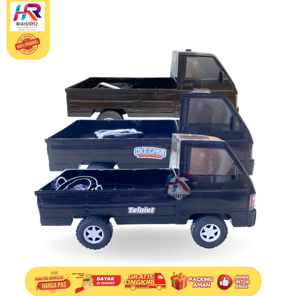 Mainan Mobil Pick Up L300 Telolet / Okegas - Pickup Oleng