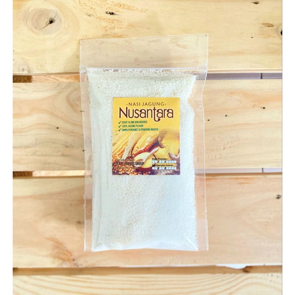 

1 Kg Nasi Jagung/Sego Jagung Instan Kering Putih Berkualitas Untuk Diet Jagung Murni Khas Temanggung