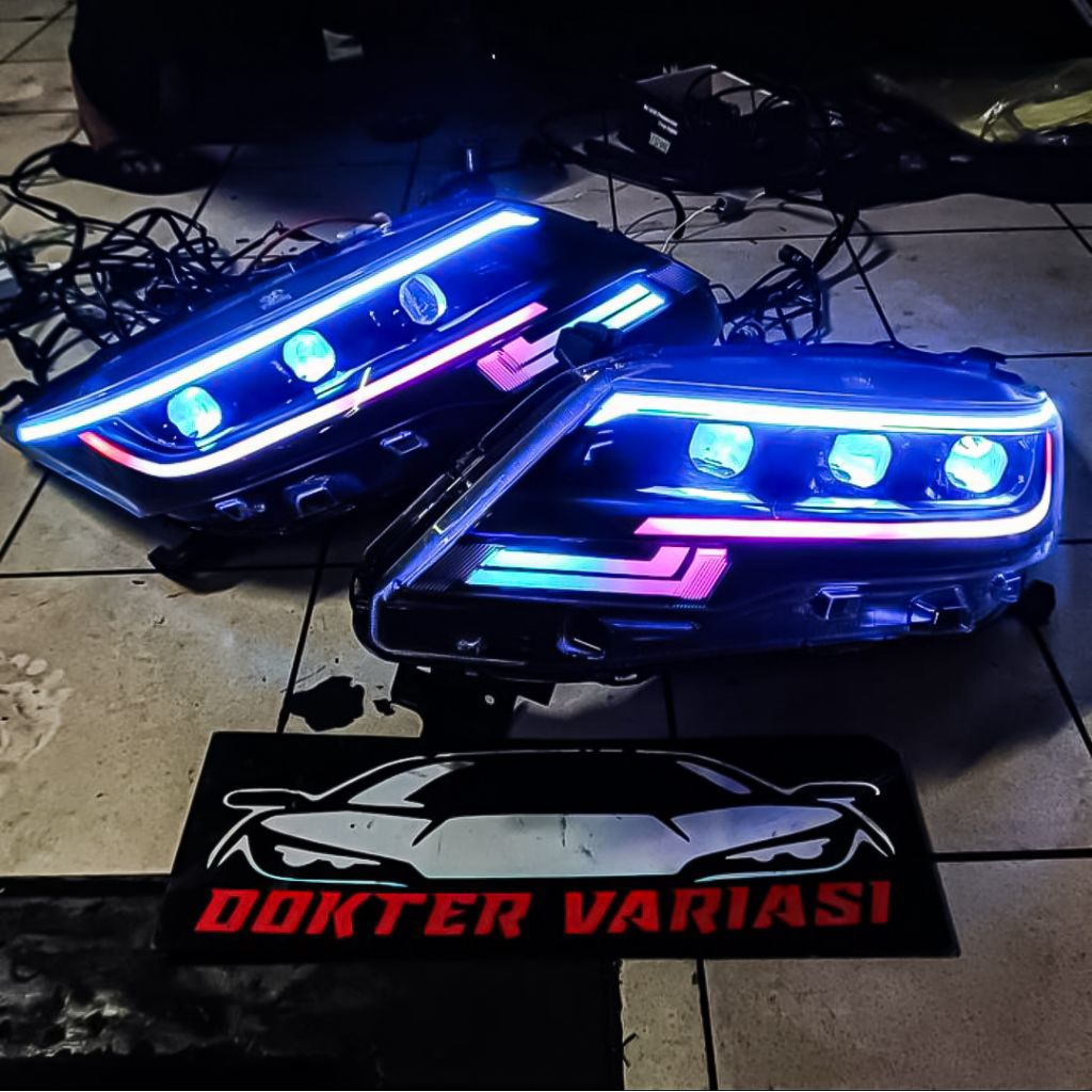Headlamp lampu depan rush 2020