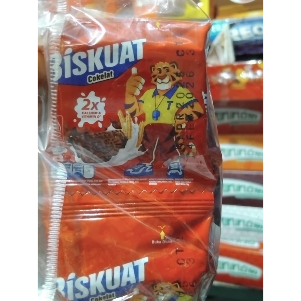 

Biskuat Cokelat (isi 10)