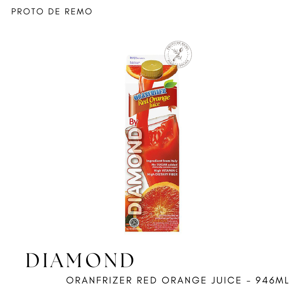 

Diamond Oranfrizer Red Orange Frozen Juice - 946ML