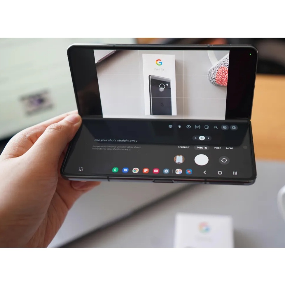 Ponsel HP Lipat Samsung Galaxy Z Fold 4 12/512 5G Original SEIN Resmi RAM 12GB ROM 512GB S Pen Folda