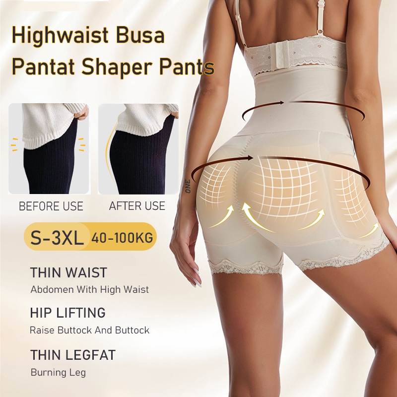 Celana Busa Pantat Wanita / Pembesaran Bokong CD / Pantat Palsu Korset /  Pantat Busa