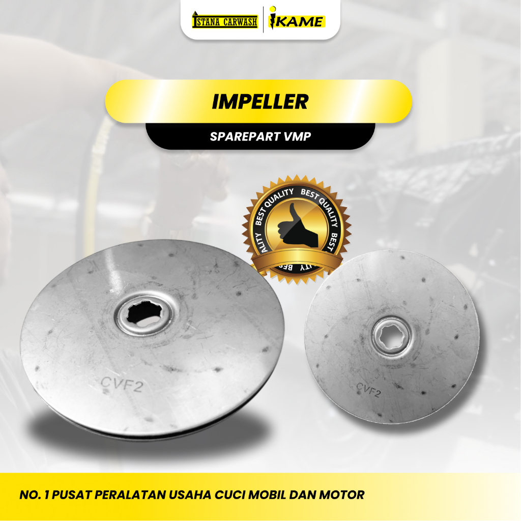 Impeller VMP IKAME Original - Spare Part Pompa High Pressure Mesin Cuci Mobil Motor