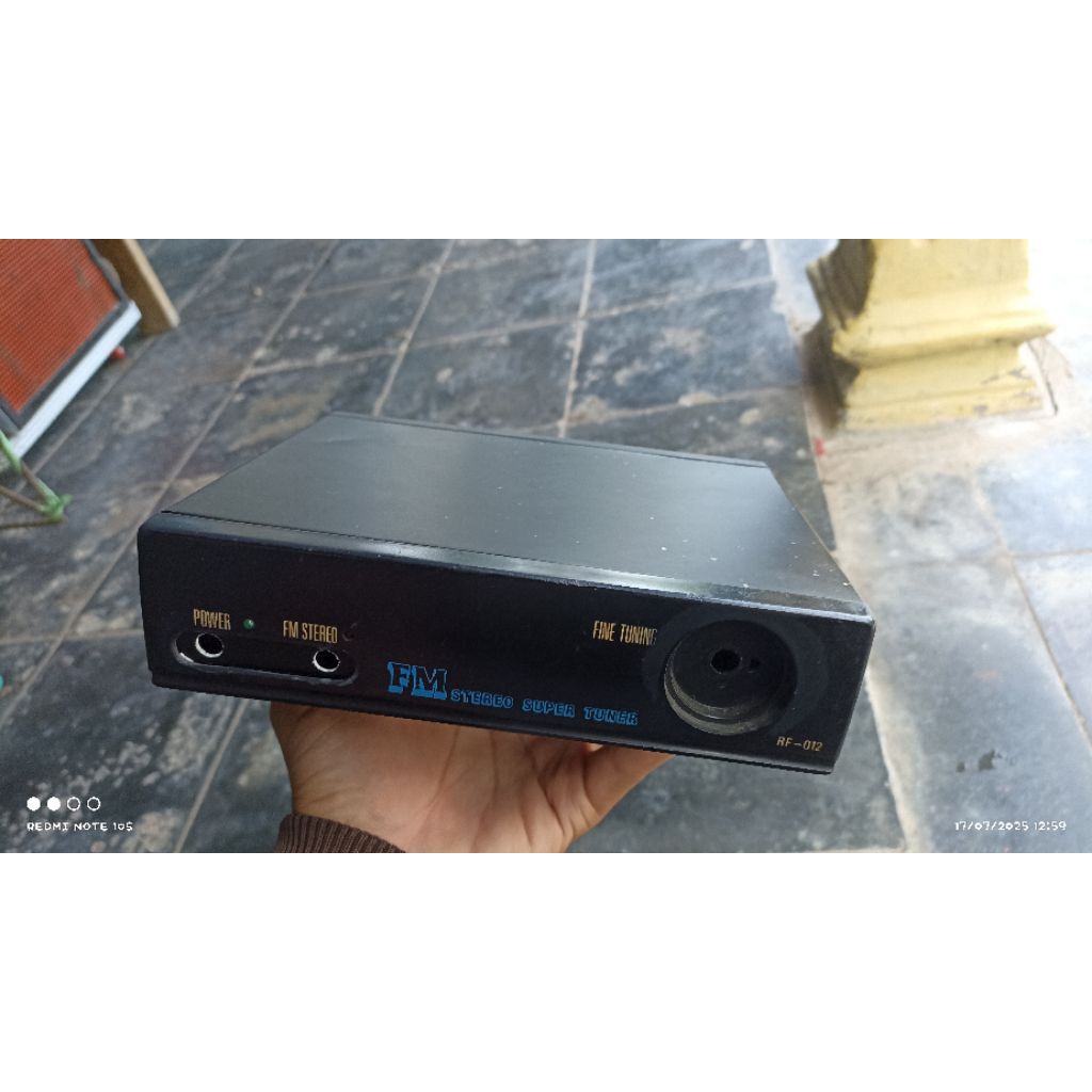 box tuner fm bekas