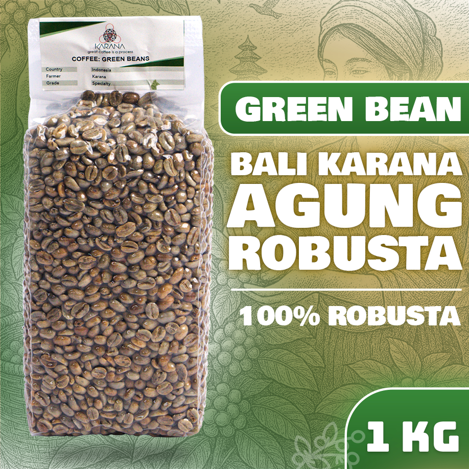 

Green Bean Bali Karana Agung Robusta-Honey Process 1 Kg