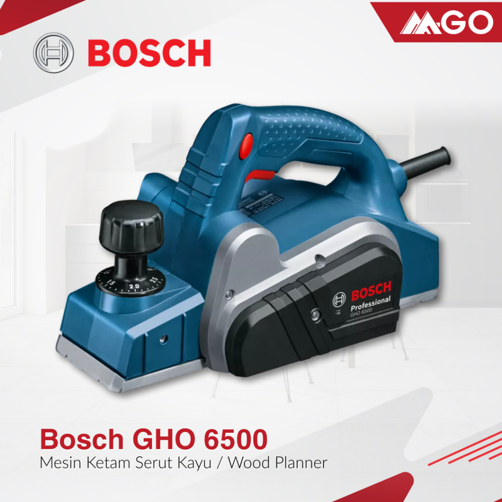 Mesin Ketam Listrik Serut Kayu / Planner BOSCH GHO 6500