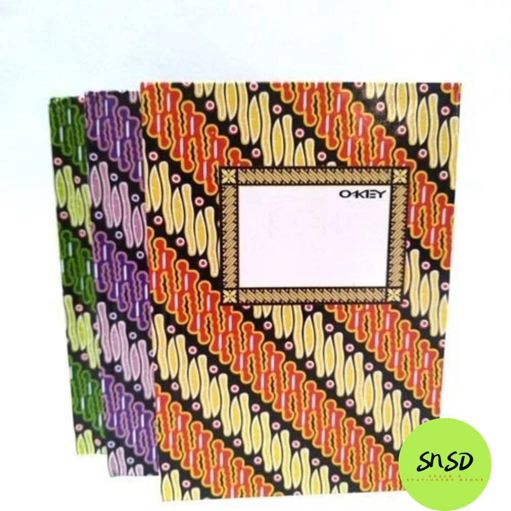 

buku oktavo Okey isi 200 lembar hard cover