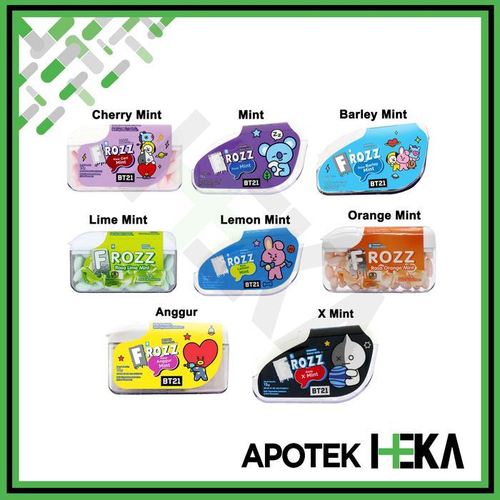 

Promo Frozz Permen bt21 mint 15 gram