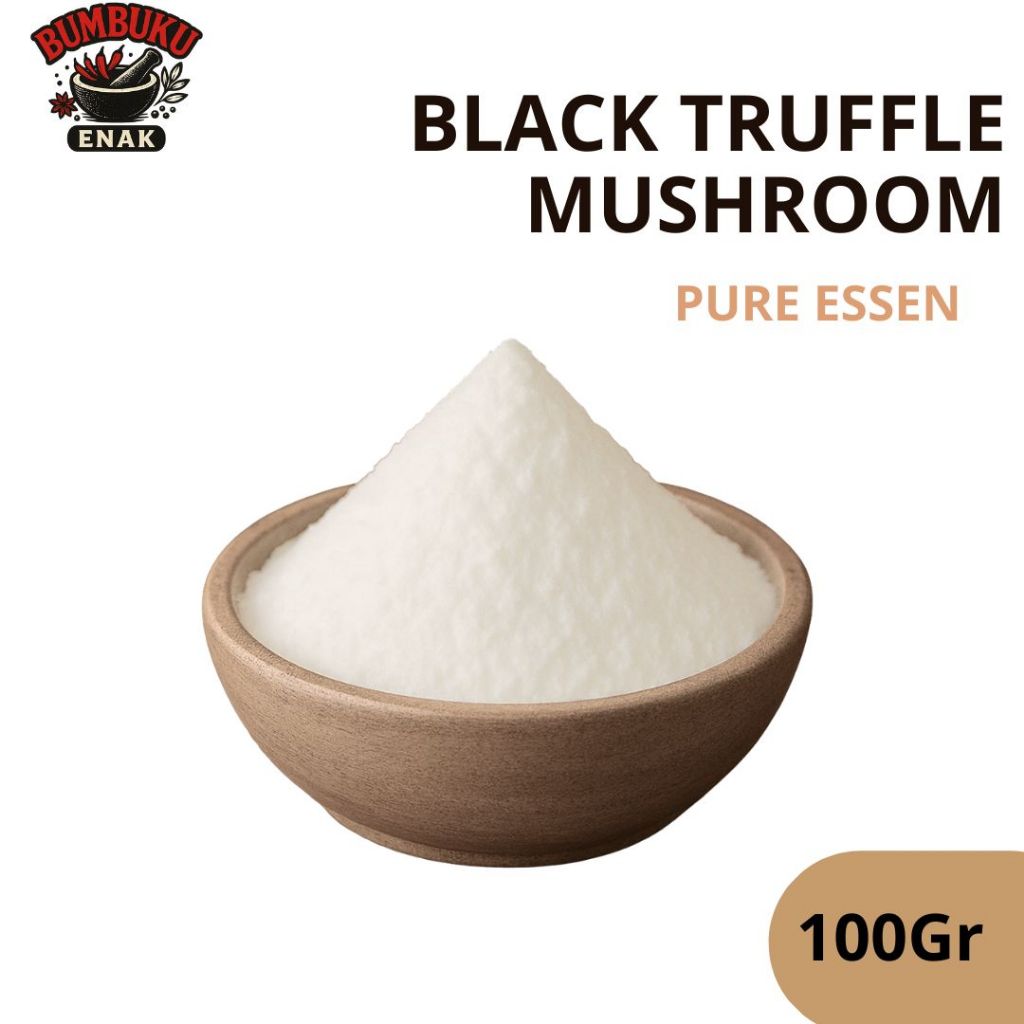

Bubuk Black Truffle Mushroom 100gr | Pure Essence Jamur Truffle Hitam Aroma Mewah