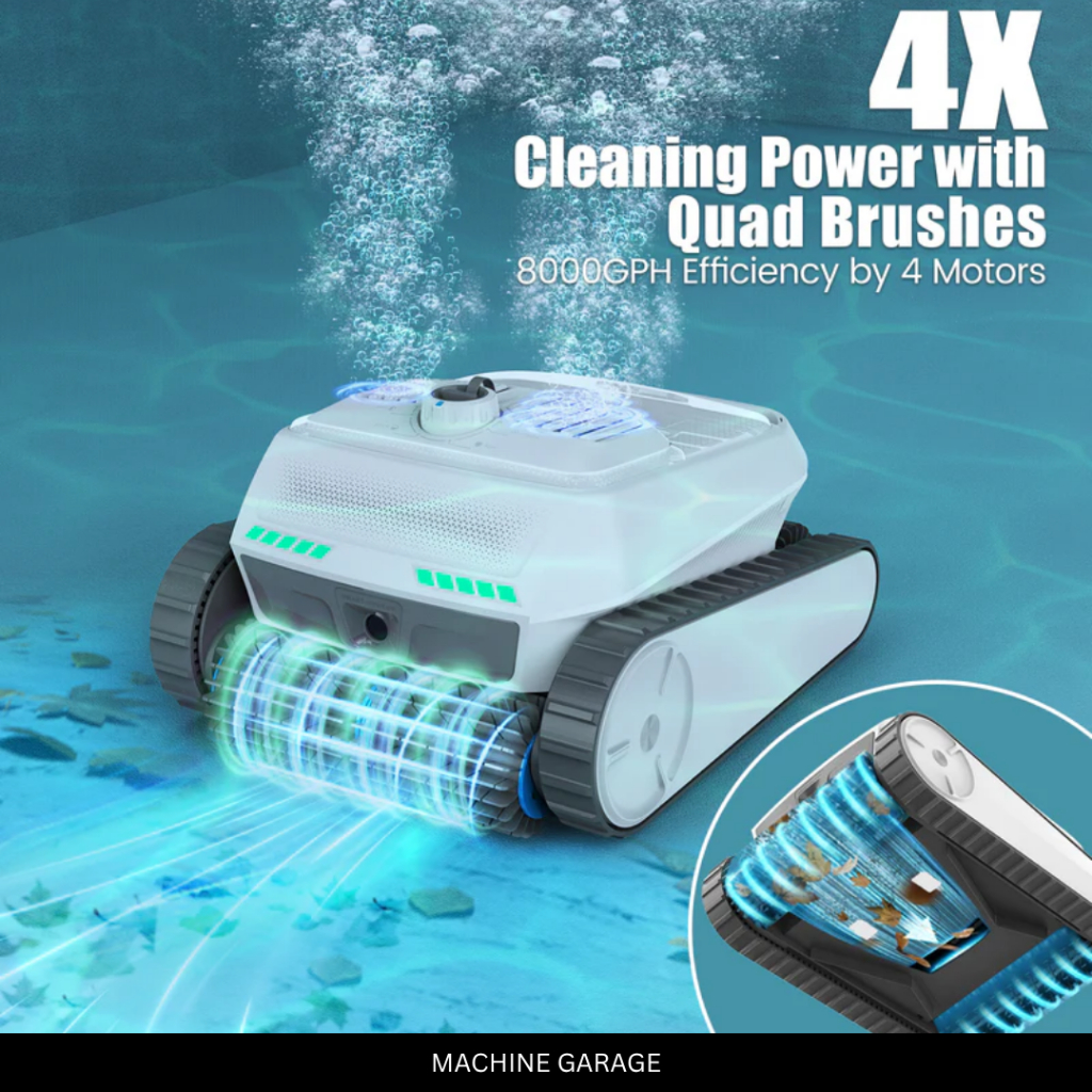 Robot Pembersih Kolam Renang Otomatis AIRROBO  PC200 Cordless Robotic Pool Cleaner Tanpa Kabel