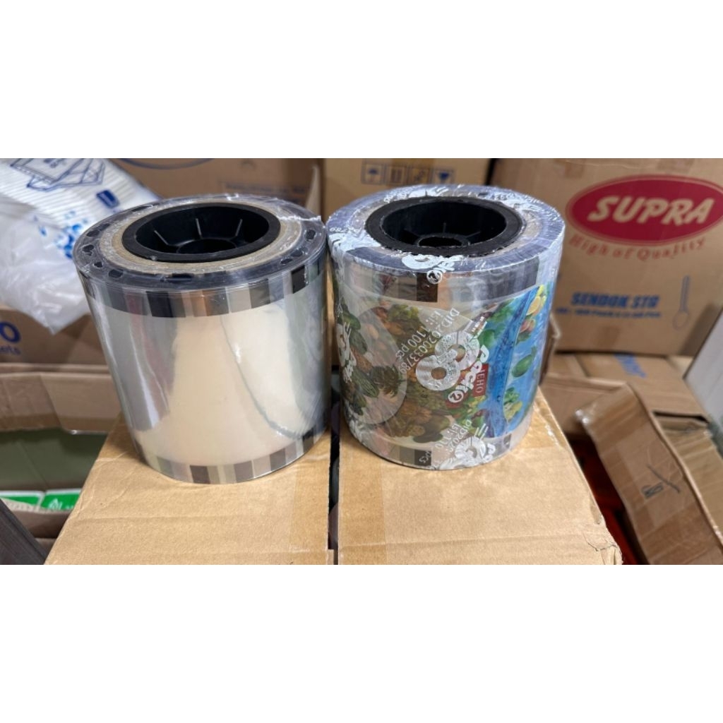 PLASTIK CUP SEALER PENUTUP GELAS PLASTIK