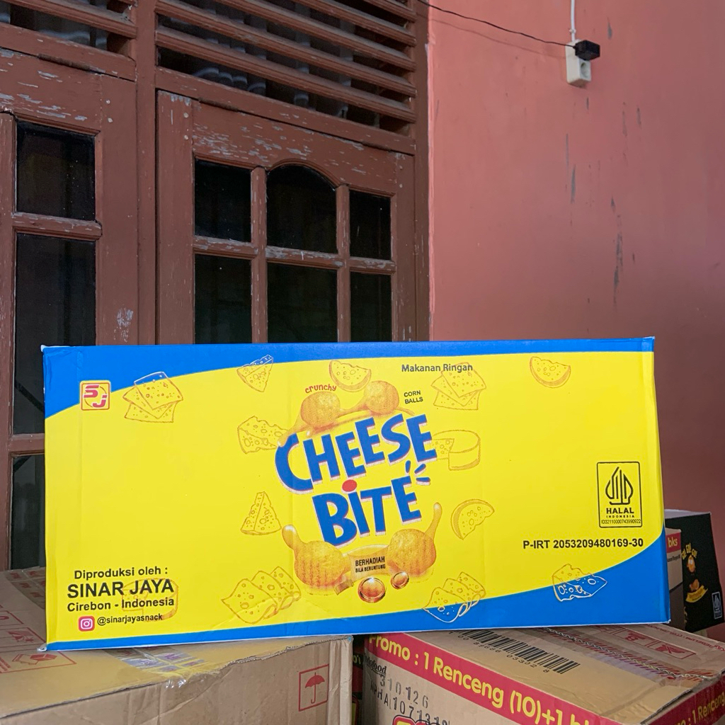 

CIKI BERHADIAH [ CHEESE BITE ] isi 40bks