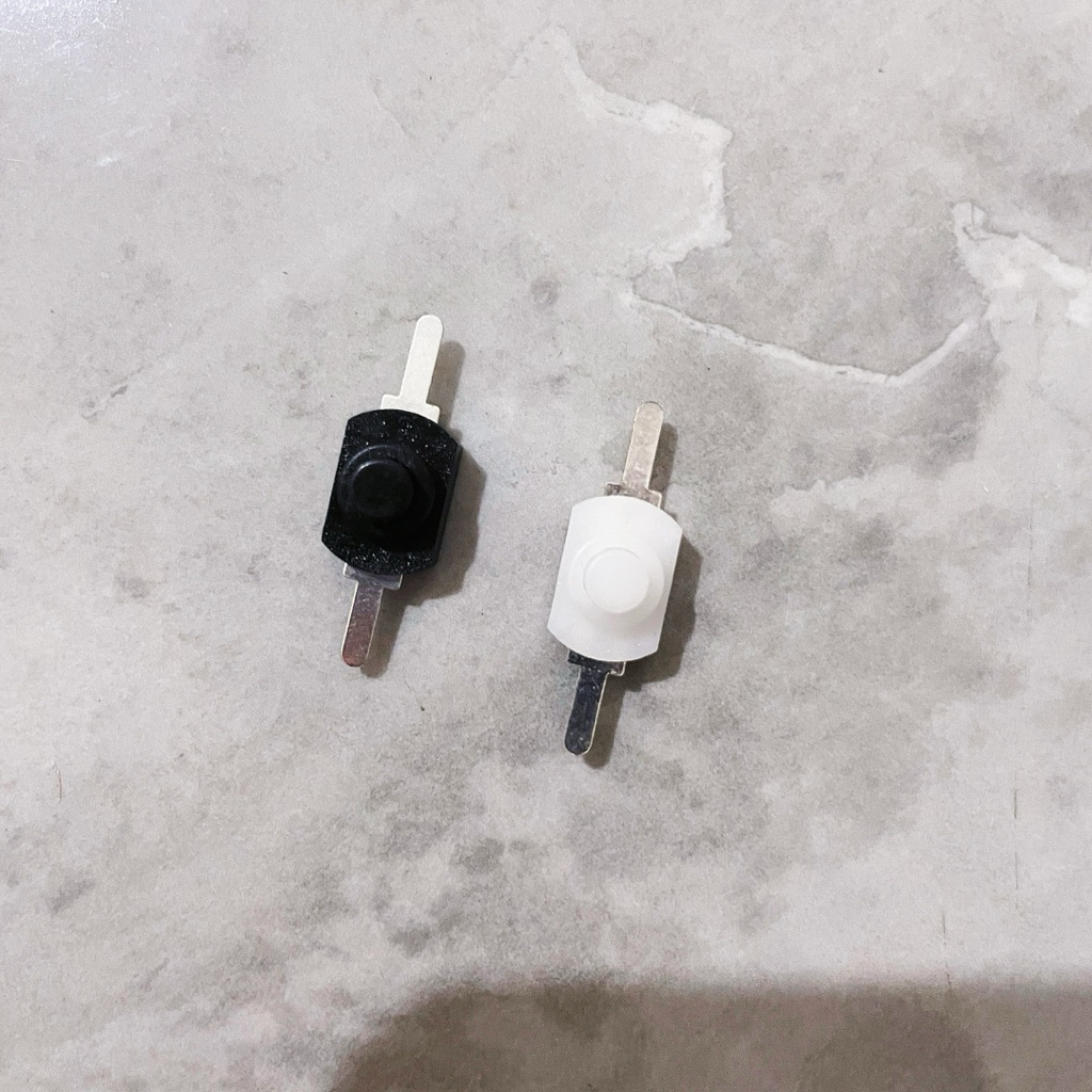 Saklar Senter Push Button ON/OFF Toggle Switch Self Locking Waterproof Saklar Senter