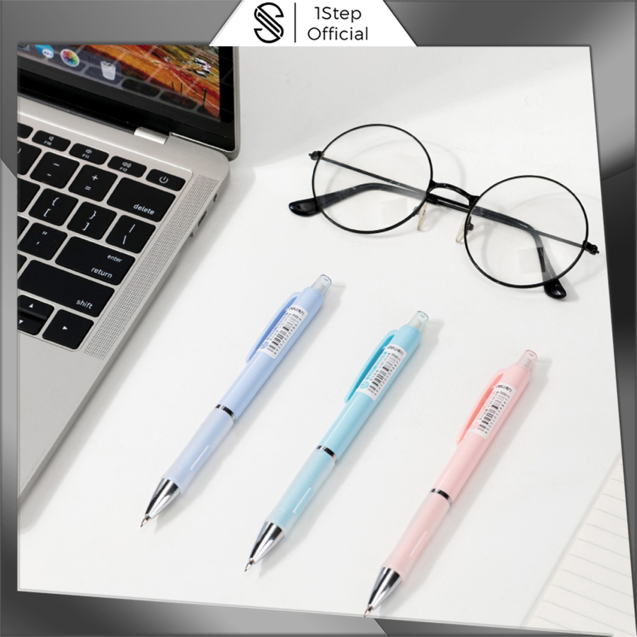 

1step Propelling Pencil Pensil Mekanik Cetek Tip 0.5 mm Dilengkapi Klip S011