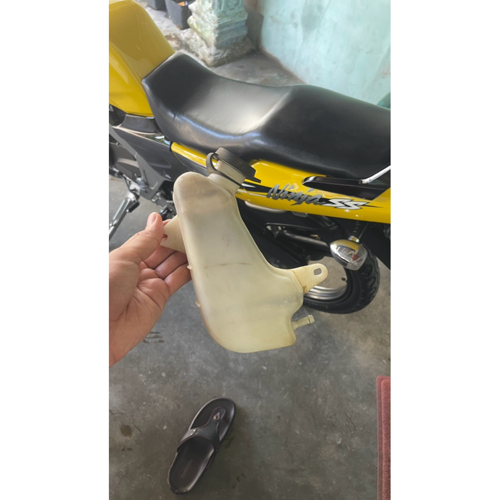 tabung radiator ninja ss/r copotan original