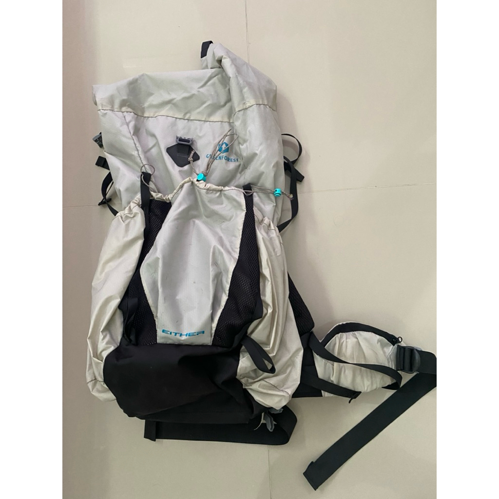 Tas Carrier Gunung Greenforest Lightweight 40L, Khaki