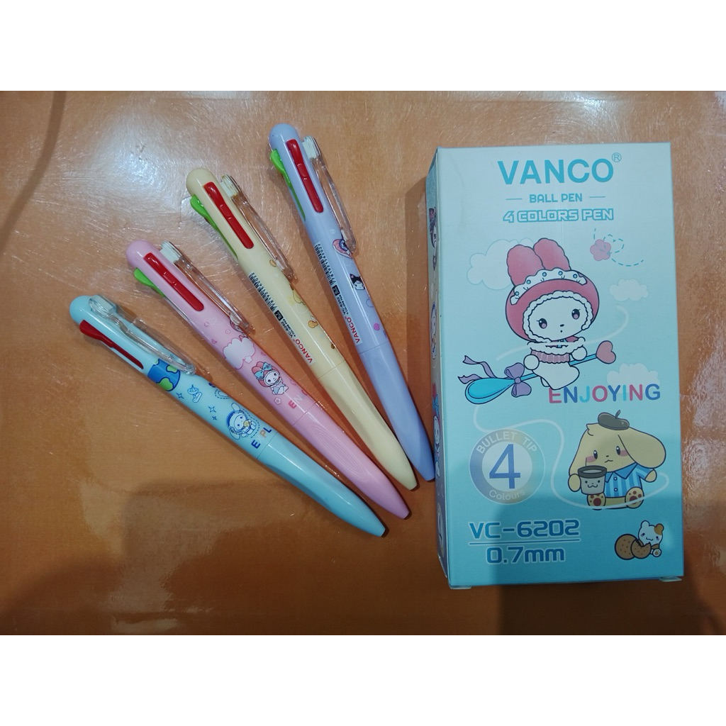 

BOLPOIN VANCO 4 WARNA