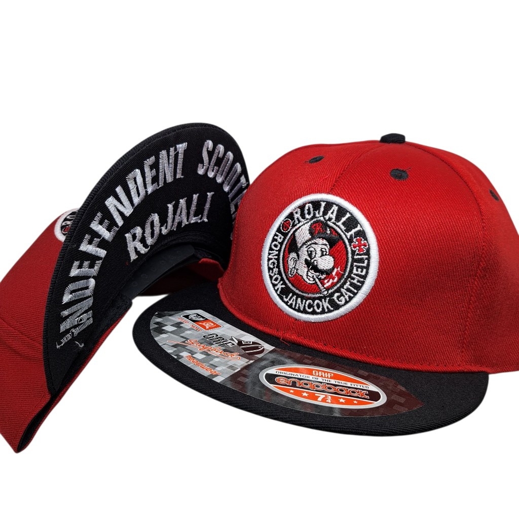 TOPI SNAPBACK ROJALI / TOPI HIPHOP / TOPI CEPER ROJALI