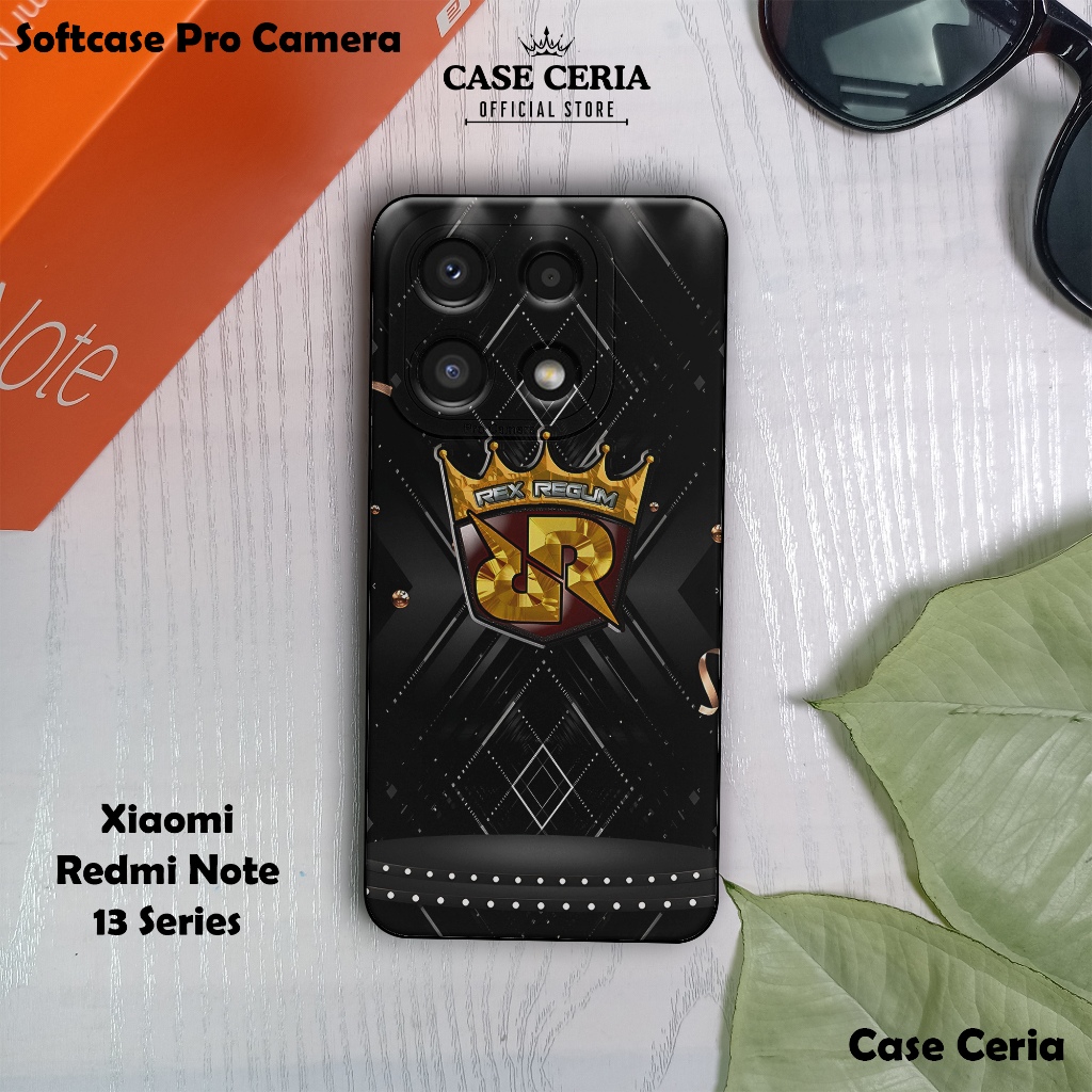Case For Xiaomi Redmi Note 13 4G / 13 Pro 5G / 13 Pro+ – Softcase Pro Camera Poco X6 ( RRQ Esports )