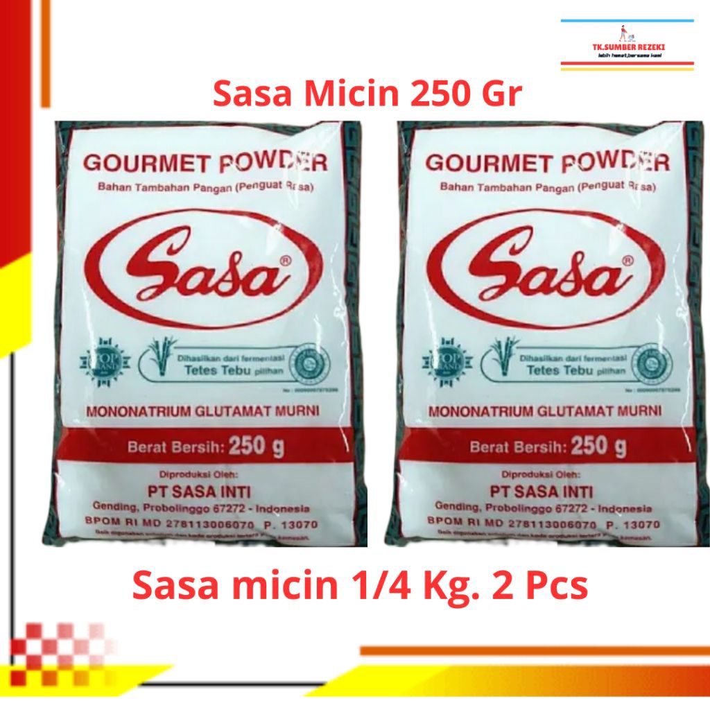 

[PAKET HEMAT ISI 2] Sasa Msg Micin 250 Gr Penyedap dan Pelengkap Masakan PROMO MURAH