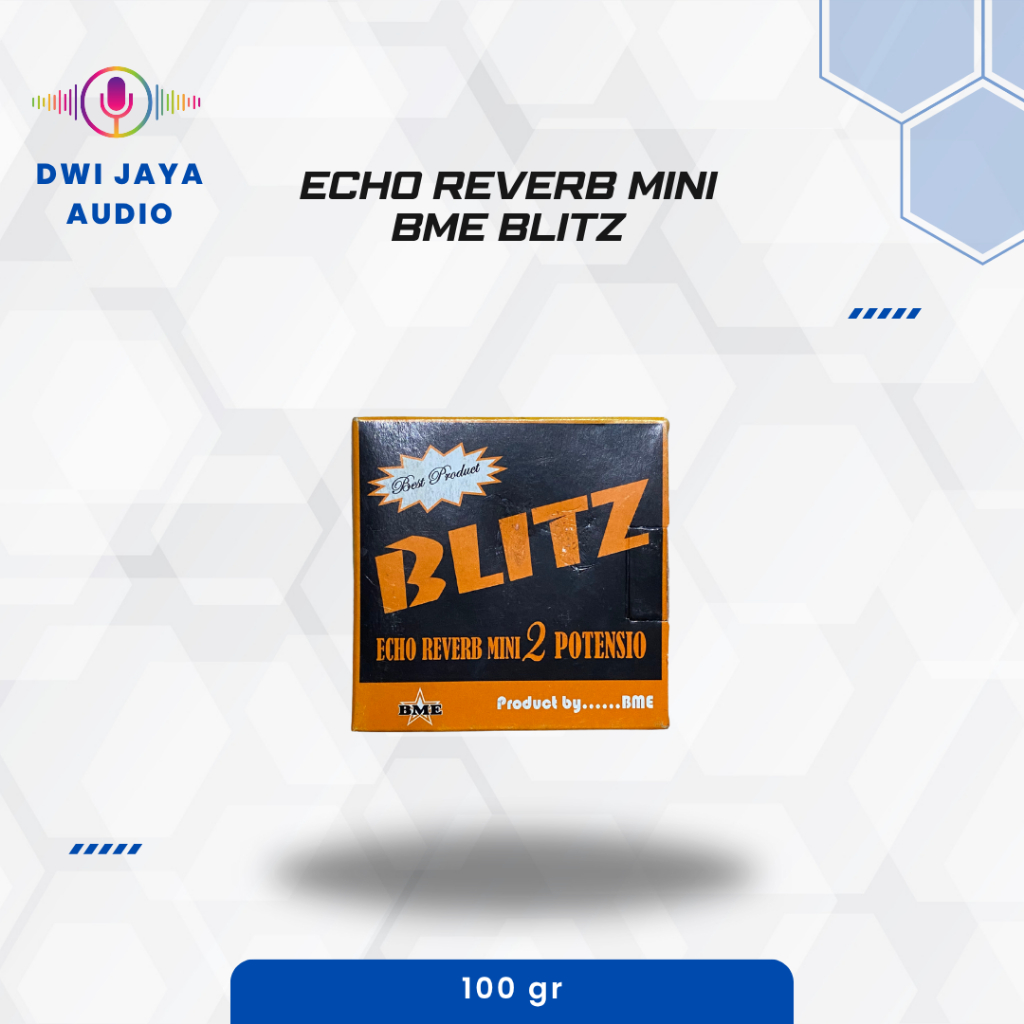Echo Reverb Mini 2 Potensio Blitz BME