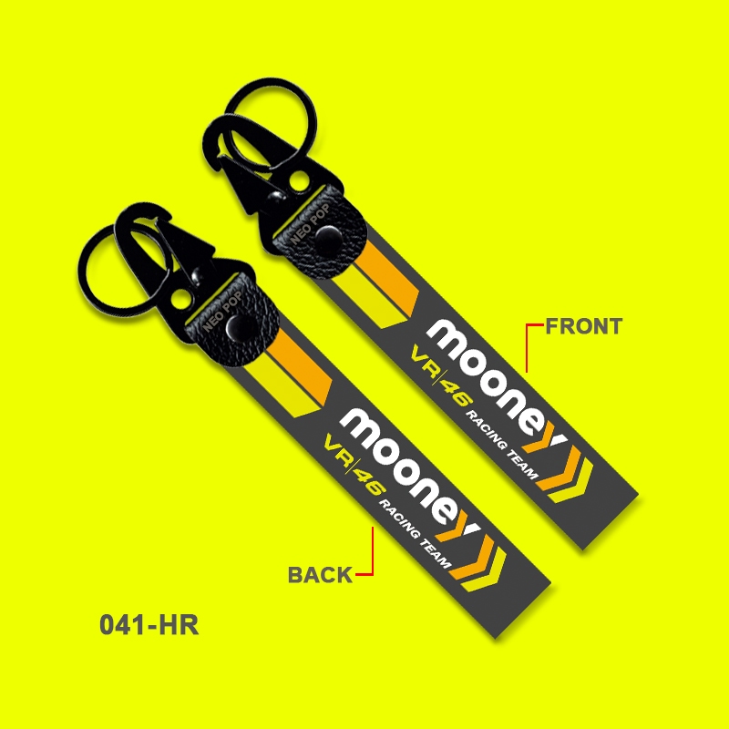 GANTUNGAN KUNCI PREMIUM MOONEY VR46 RACING TEAM MOTOGP KEYCHAIN KEREN LOGO TIM MOTO GP WSBC DUCATI Y