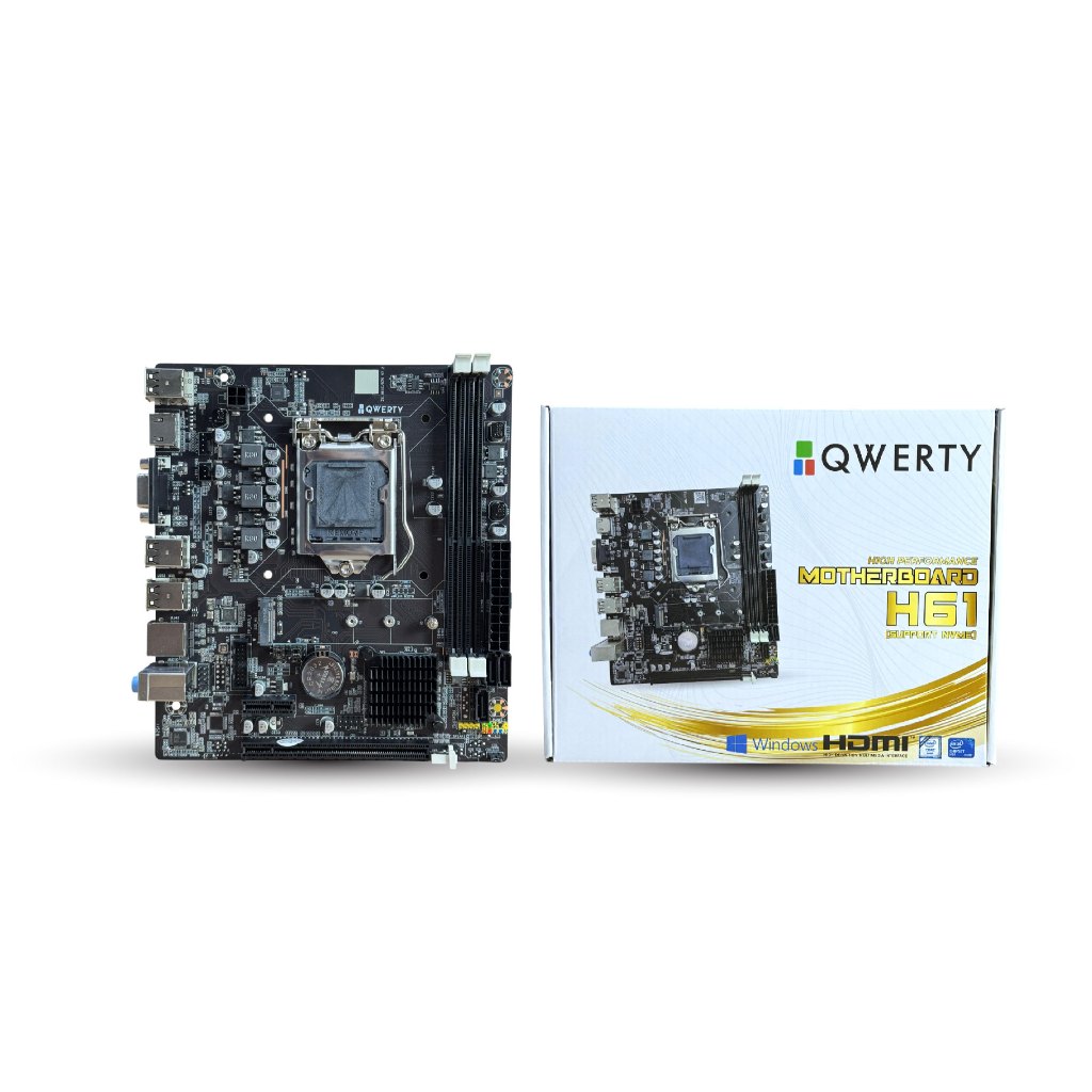 QWERTY H61 NVME Motherboard Intel