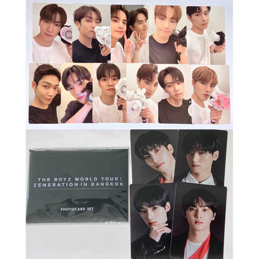 PHOTOCARD SET THE BOYZ CONCERT ZENERATION BANGKOK | PC MD ZENE BKK TBZ DEOBO