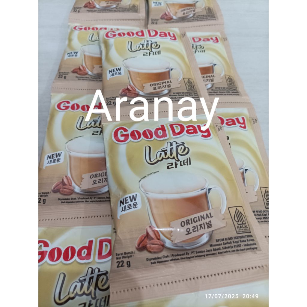 

good day latte original 22g