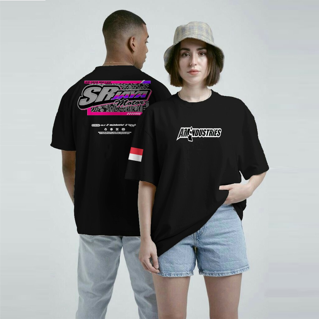 Kaos Racing SR JAYA MOTOR Baju SR JAYA MOTOR Otomotif Herex