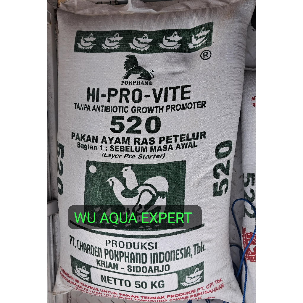 Qweena1 Repack 1 Kg 520 521 522 Pakan Ayam Petelur Starter Doc Grower (Masa Awal Petelur) Baby Buras