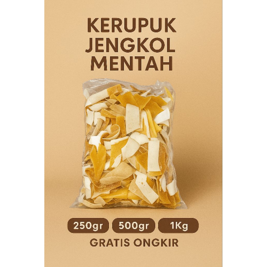 

Kerupuk Jengkol Mentah Rasa Otentik – Siap Goreng & Kaya Nutrisi