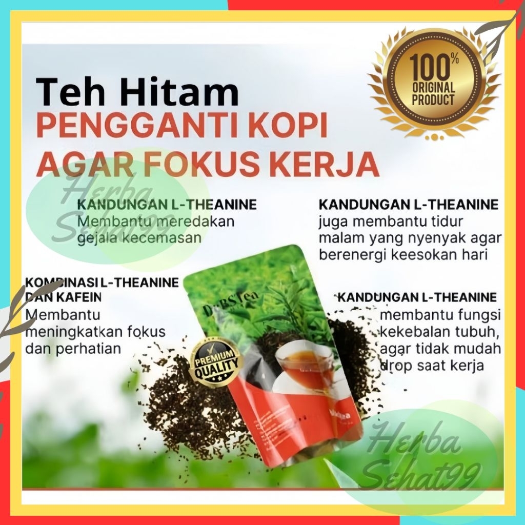 

BEST SELLER Teh hitam TERBAIK DeBSTea besttea dbestea PREMIUM ORIGINAL