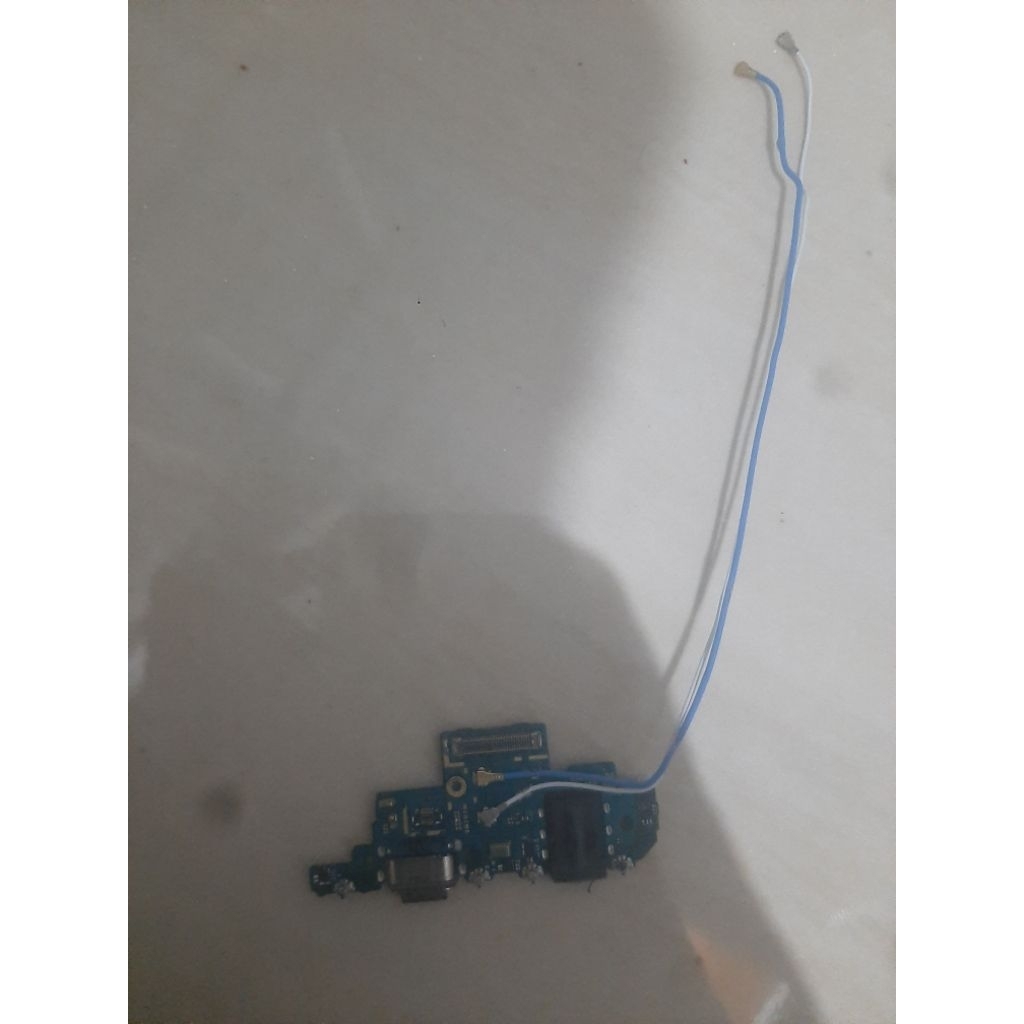 papan charger + finggerprin samsung a52 original copotan