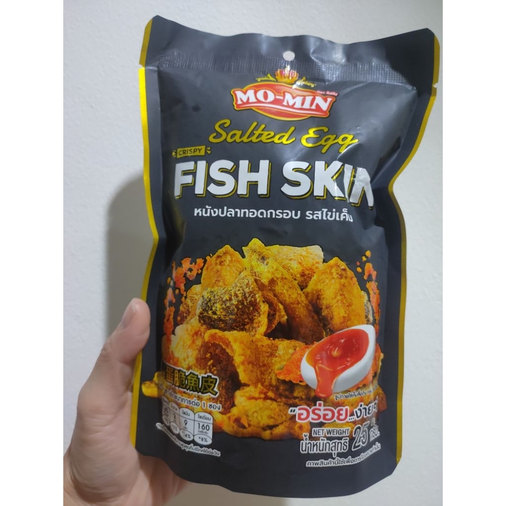 

Mo-Min Fishkin Crispy Salted Egg - Keripik Telur Asin