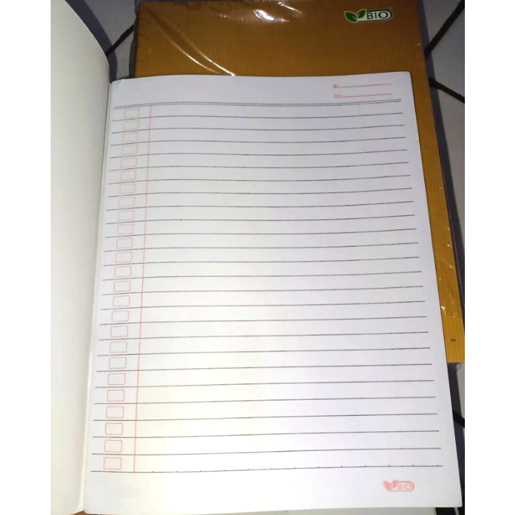 

[Whispers] Buku Tulis Isi 38 Lembar 1 Pack / Buku Tulis 38 Lembar Kraft