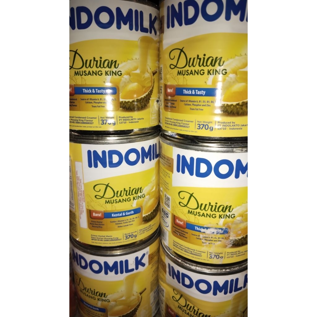 

INDOMILK SKM durian musang king 370g