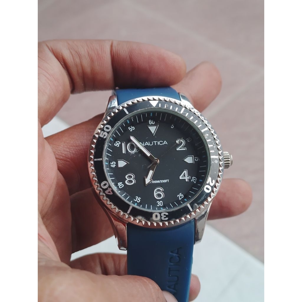 jam tangan second/bekas/preloved NAUTICA original mens watch