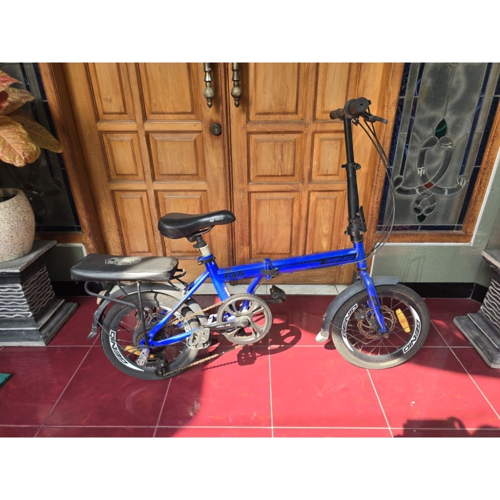 Sepeda Lipat Anak / Dewasa Genio F371 (Second/Bekas Murah)