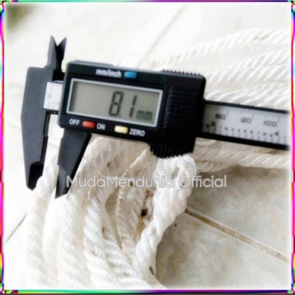 Tali tambang nilon 8mm meteran