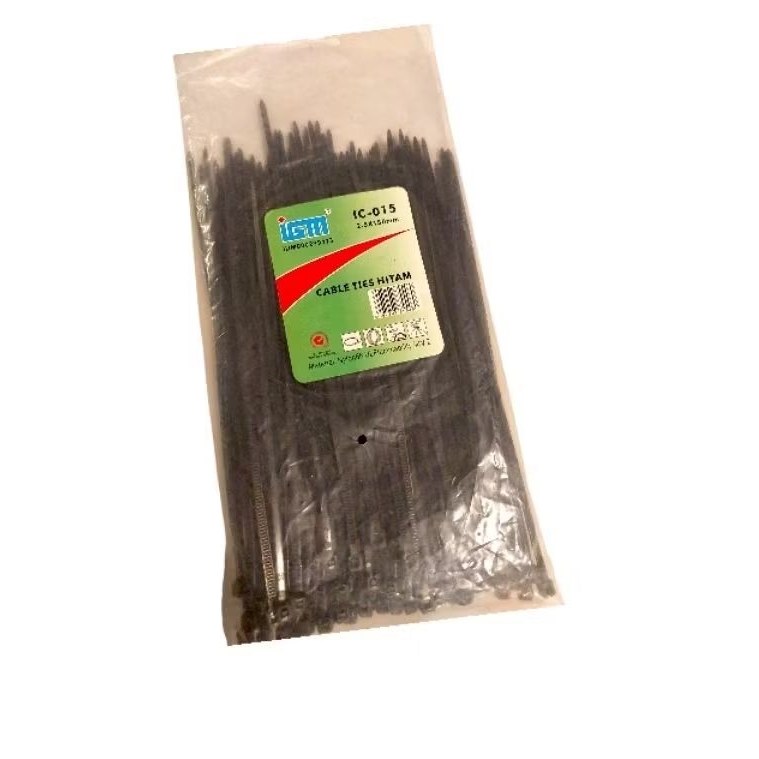

Kabel Ties Hitam 2.5 X 150mm/Tali pengikat