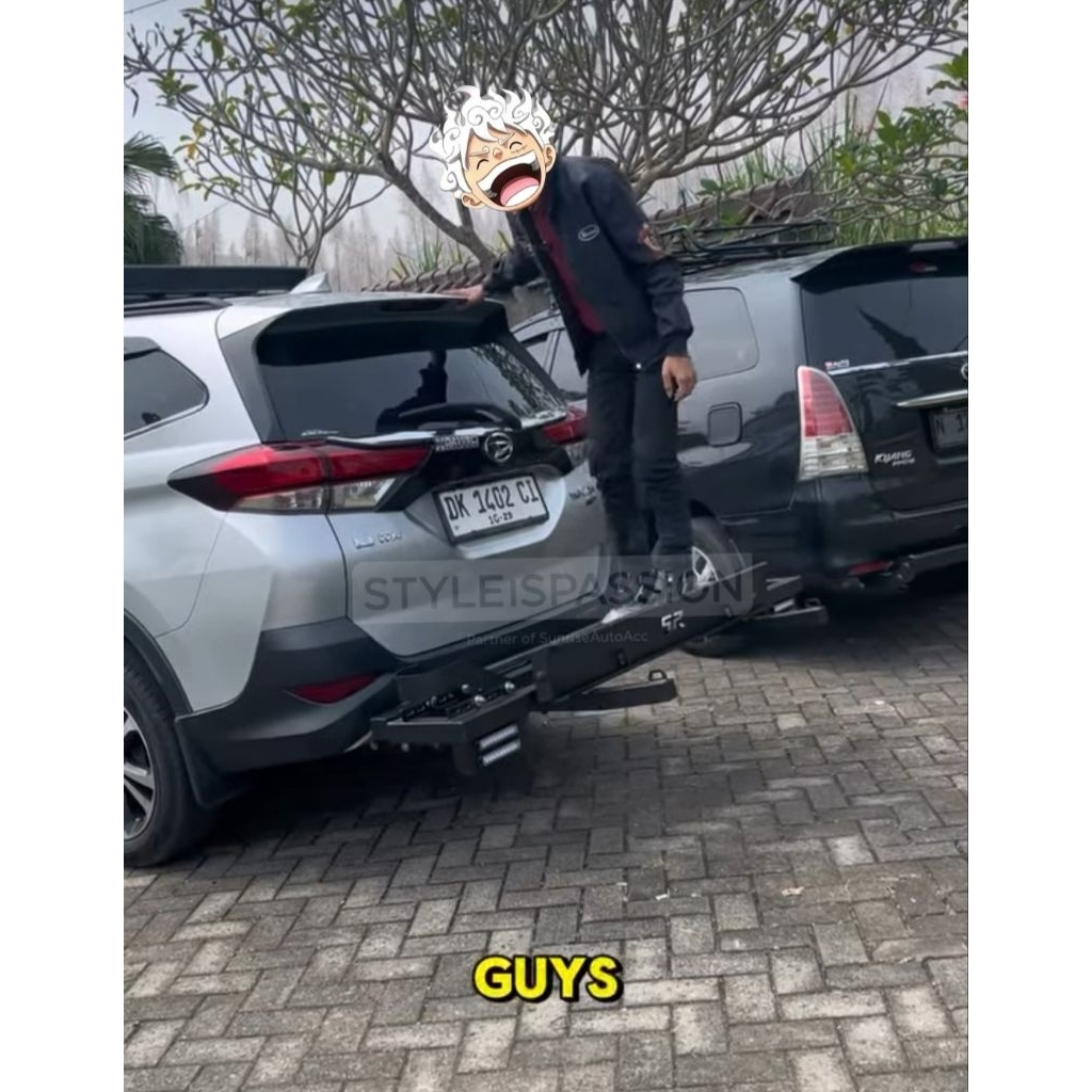 Towing Gendong Motor Mobil Rush Terios 2018-2025