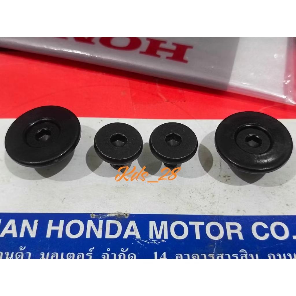 FULLSET BAUT ASLI BUMPER BELAKANG HONDA JAZZ GE8 GK5 ORIGINAL HONDA GENUINE