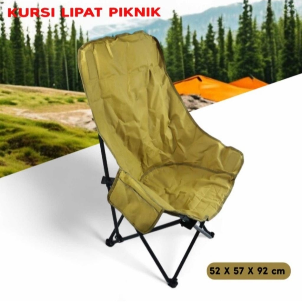 Kursi lipat portable Bangku lipat Bangku camping Big size