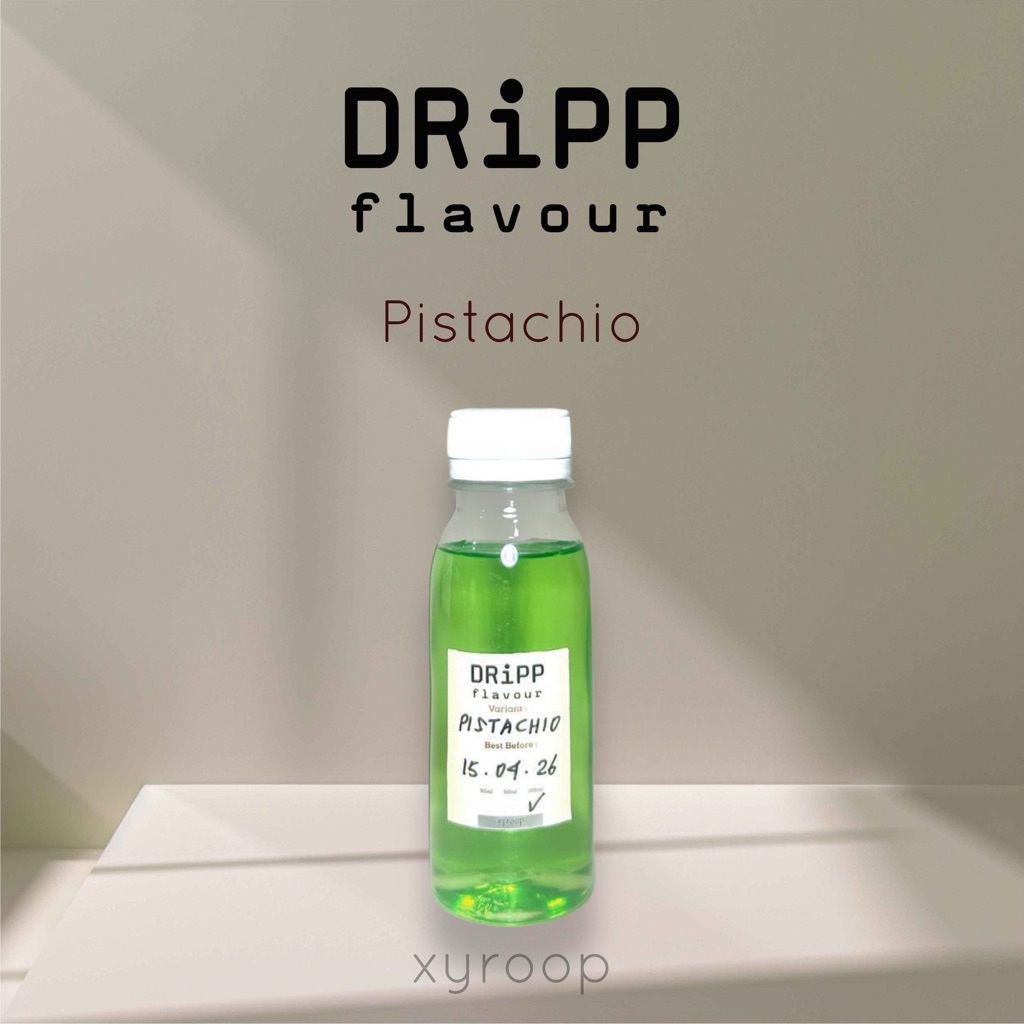 

Dripp Pistachio Syrup Repack Original 30ml 50ml 100ml