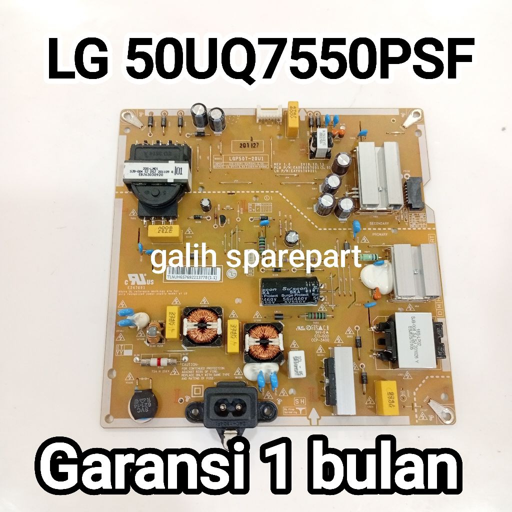 POWER SUPPLY TV LG 50UQ7550PSF PSU - POWER SUPPLY TV LG