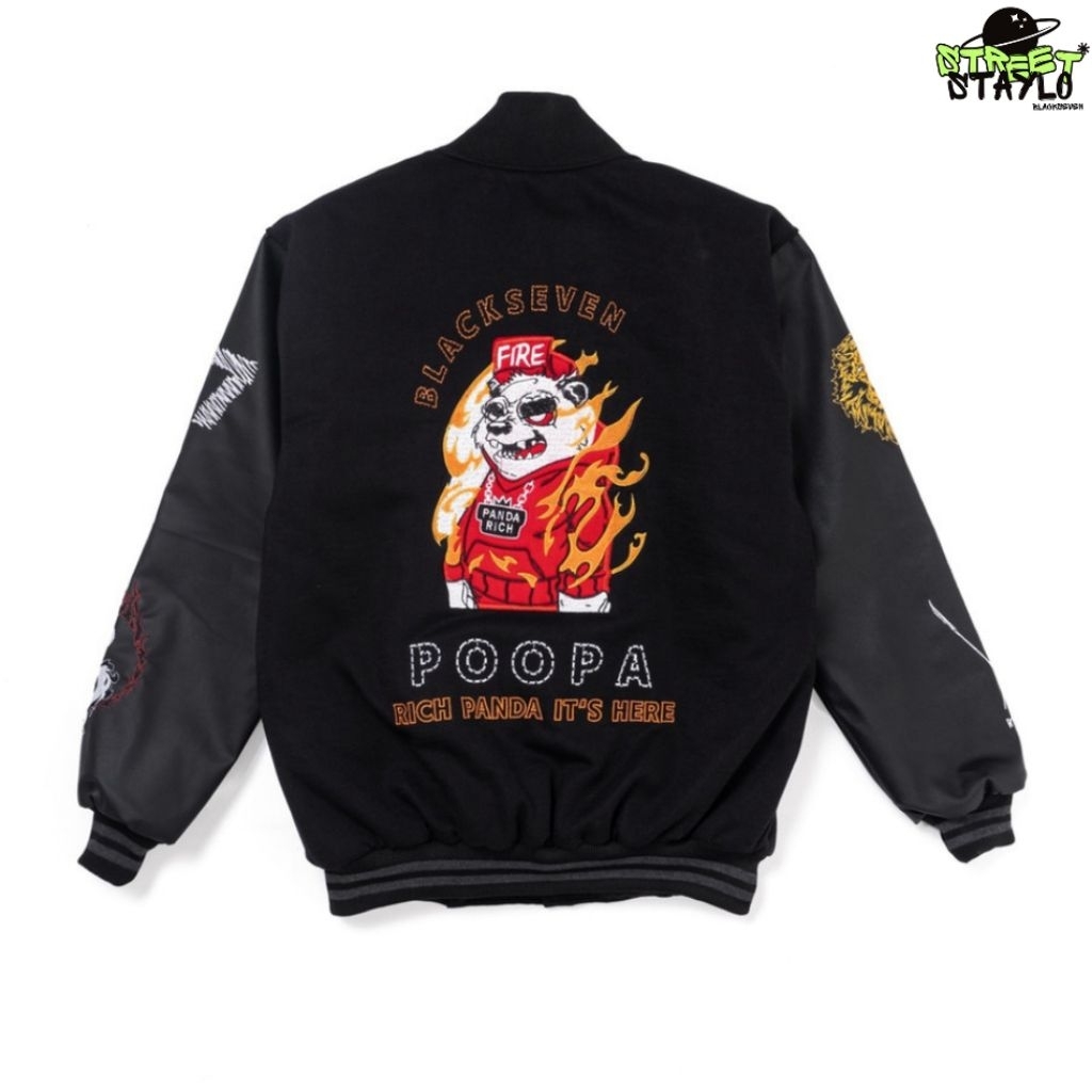Special Limited EditionVarsity Jacket ORIGIN POODPA versizeUnisex