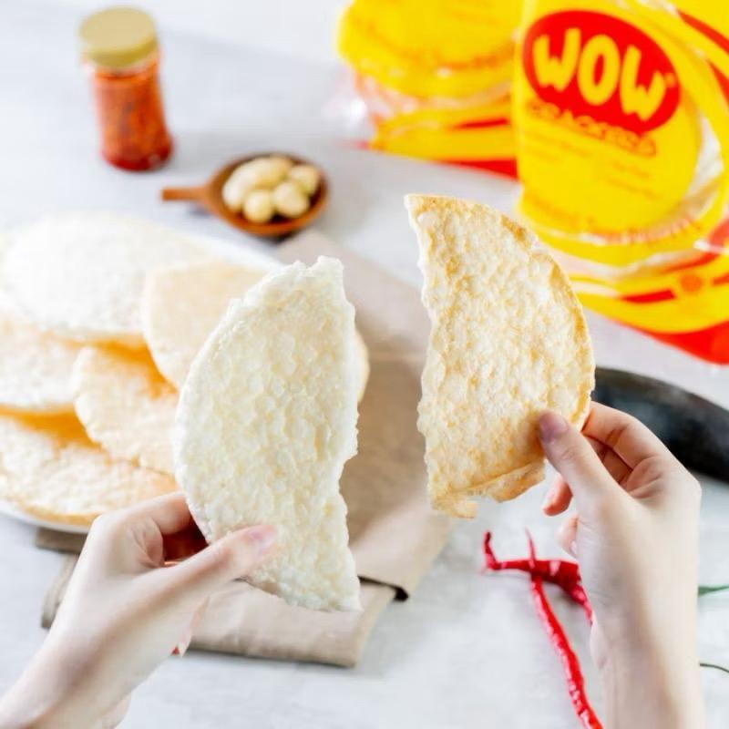 

KERUPUK WOW CRACKERS HEMAT 5 BUNGKUS / KERUPUK TANPA MINYAK / KERUPUK SEHAT / RENDAH LEMAK / HALAL